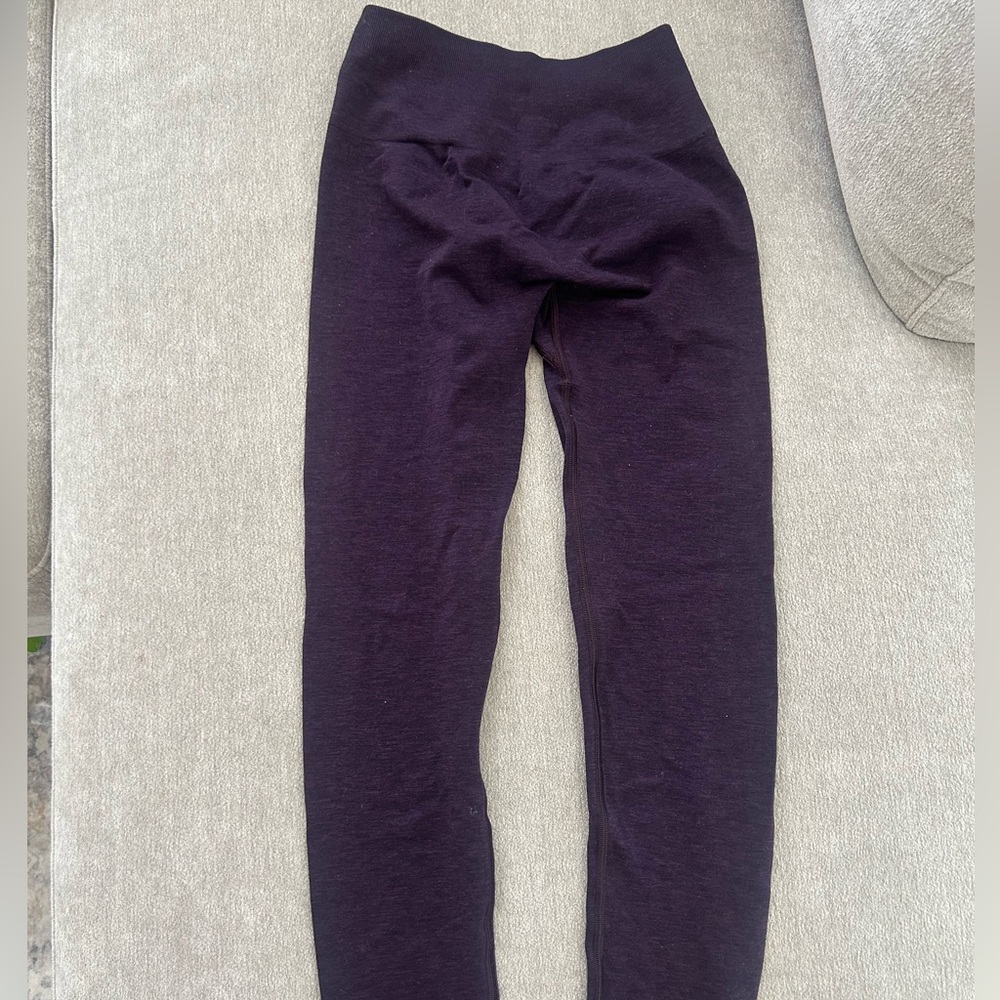 Alphalete Dark Purple Amplify Seamless Leggings